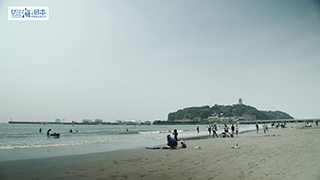 【その他】ビーチから江ノ島 2