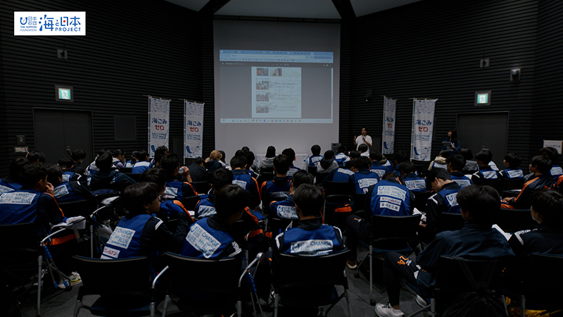 【スポGOMI】スポGOMI甲子園 予選の開会式に参加する高校生